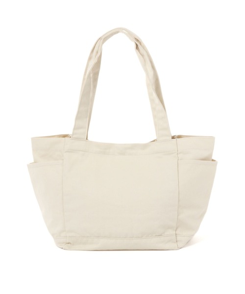 BAYFLOW（ベイフロー）の「5ポケットヘリンボンロゴトート（トートバッグ・レディース・チャコール/カーキ/ナチュラル・FREE）」の5枚目の写真