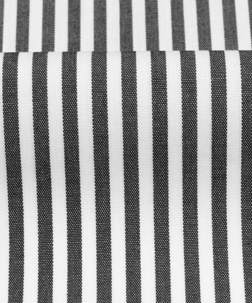 TOKYO SHIRTS（トウキョウシャツ）の「形態安定ノーアイロン ワイド 長袖ビジネスワイシャツ（大きいサイズ・長いサイズ）（ビジネスシャツ・メンズ・ブラック・首回り45cm-裄丈90cm/首回り39cm-裄丈88cm/首回り47cm-裄丈86cm/首回り42cm-裄丈90cm/首回り47cm-裄丈90cm/首回り45cm-裄丈82cm/首回り43cm-裄丈90cm/首回り45cm-裄丈86cm）」の4枚目の写真