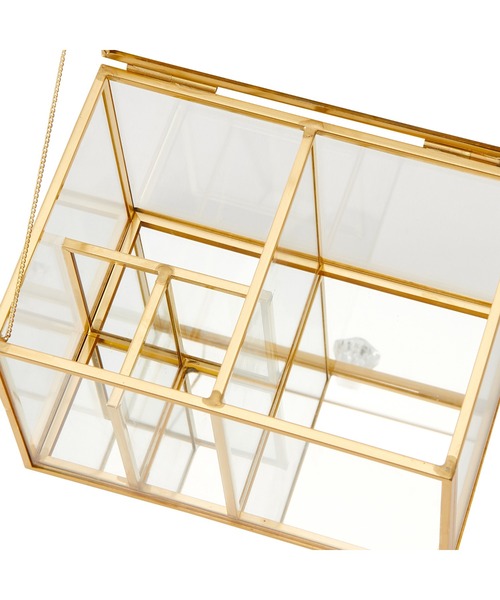 ガラスオーガナイザー コットンケース（収納グッズ）｜Francfranc