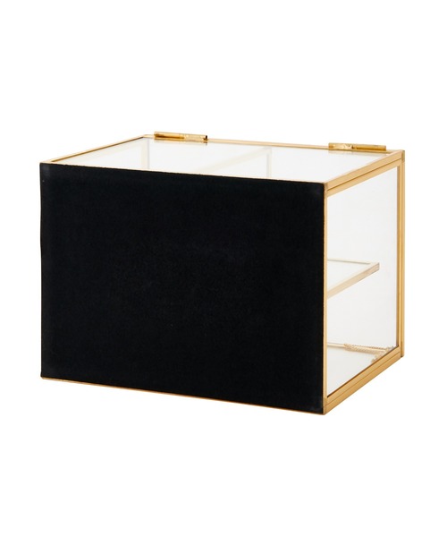 ガラスオーガナイザー コットンケース（収納グッズ）｜Francfranc