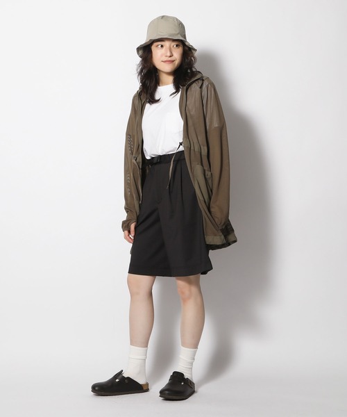 Snow Peak(スノーピーク)の「Quick Dry Sweatpants Culottes クイックドライ(スウェットパンツ・レディース・ブラック/杢グレー/カーキ・2/1)」の4枚目の写真