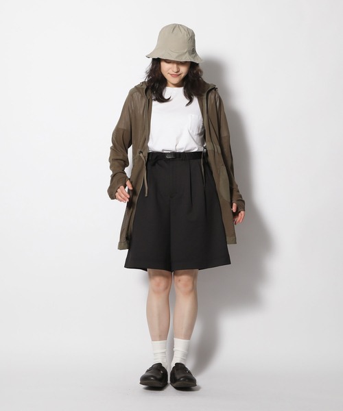 Snow Peak(スノーピーク)の「Quick Dry Sweatpants Culottes クイックドライ(スウェットパンツ・レディース・ブラック/杢グレー/カーキ・2/1)」の5枚目の写真