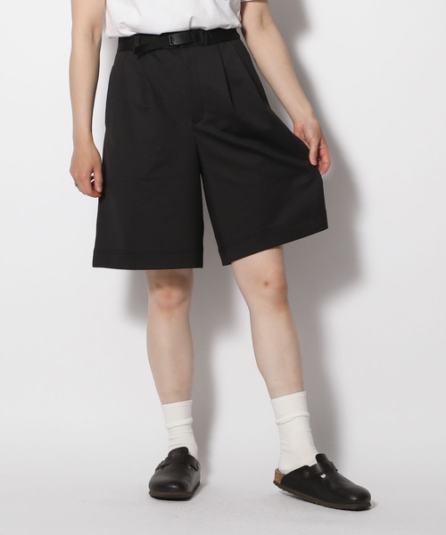 Snow Peak(スノーピーク)の「Quick Dry Sweatpants Culottes クイックドライ(スウェットパンツ・レディース・ブラック/杢グレー/カーキ・2/1)」の6枚目の写真