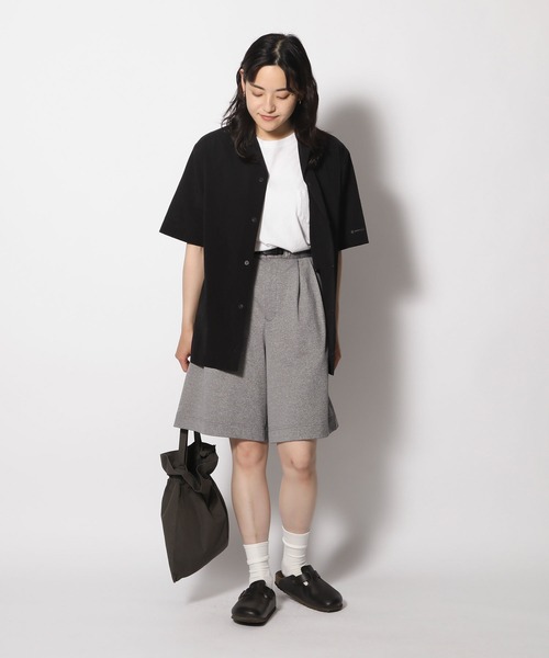 Snow Peak(スノーピーク)の「Quick Dry Sweatpants Culottes クイックドライ(スウェットパンツ・レディース・ブラック/杢グレー/カーキ・2/1)」の10枚目の写真