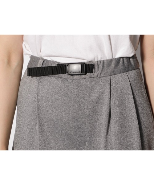 Snow Peak(スノーピーク)の「Quick Dry Sweatpants Culottes クイックドライ(スウェットパンツ・レディース・ブラック/杢グレー/カーキ・2/1)」の13枚目の写真