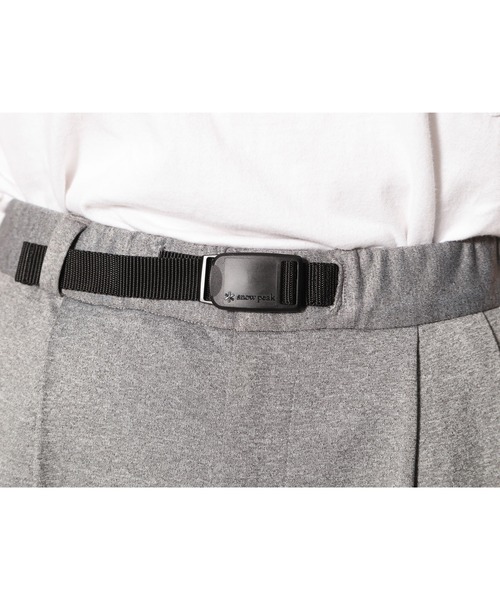 Snow Peak(スノーピーク)の「Quick Dry Sweatpants Culottes クイックドライ(スウェットパンツ・レディース・ブラック/杢グレー/カーキ・2/1)」の16枚目の写真