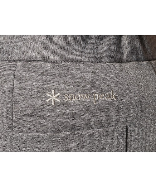 Snow Peak(スノーピーク)の「Quick Dry Sweatpants Culottes クイックドライ(スウェットパンツ・レディース・ブラック/杢グレー/カーキ・2/1)」の18枚目の写真