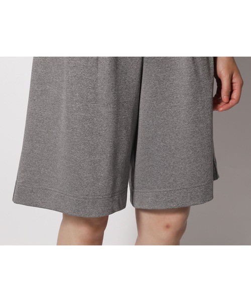 Snow Peak(スノーピーク)の「Quick Dry Sweatpants Culottes クイックドライ(スウェットパンツ・レディース・ブラック/杢グレー/カーキ・2/1)」の19枚目の写真