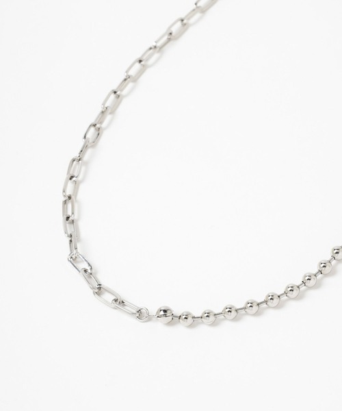 HARE（ハレ）の「ミックスチェーンロングラリエットネックレス(HARE)（ネックレス・レディース・ゴールド/シルバー・FREE）」の14枚目の写真