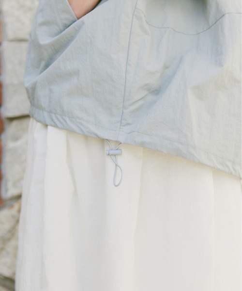 manana suerte（マニャーナスエルテ）の「オーバーサイズZIPブルゾン（ブルゾン・レディース・ピンク/ライトブルー/ブラック・FREE）」の12枚目の写真