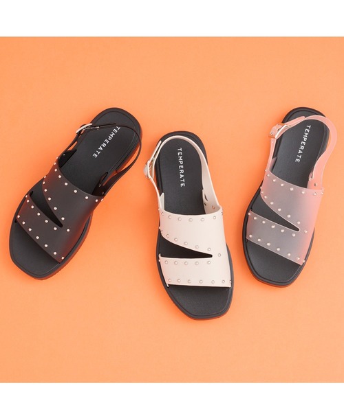 TEMPERATE（テンパレイト）の「TEMPERATE/テンパレイト/EMELDA（サンダル・レディース・ブラック/その他・40/36/38）」の3枚目の写真