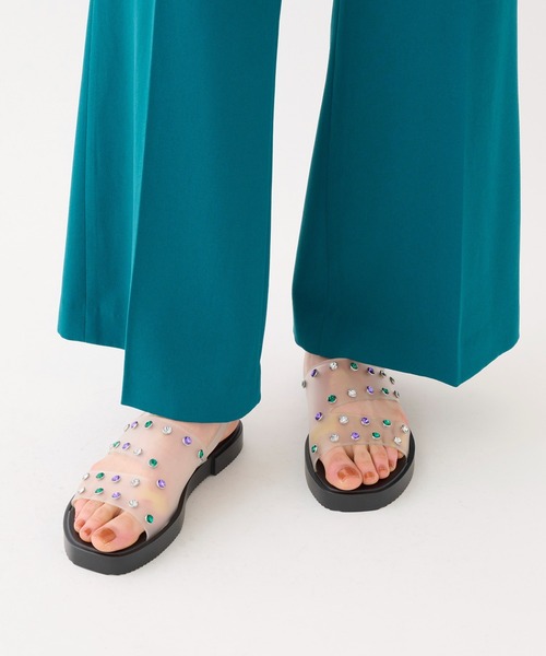 TEMPERATE（テンパレイト）の「TEMPERATE/テンパレイト/EMELDA（サンダル・レディース・ブラック/その他・40/36/38）」の6枚目の写真