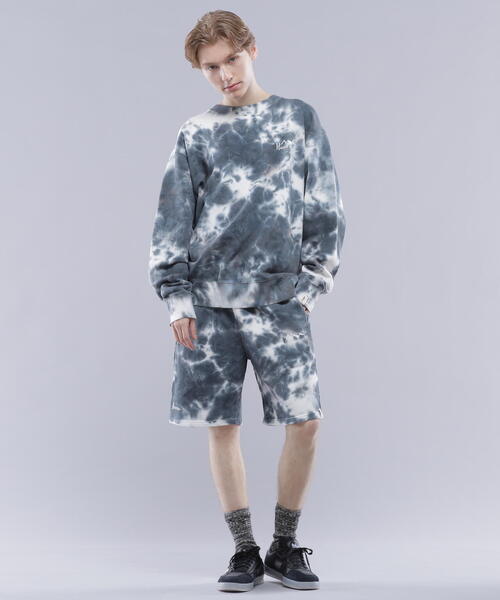 MANASTASH(マナスタッシュ)の「MANASTASH/マナスタッシュ/TIE DYE SWEAT SHORTS/タイダイショーツ(その他パンツ・メンズ・レッド/サックスブルー/ブラック/その他18・M/XL/L/2XL)」の17枚目の写真