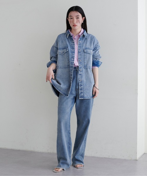 LARUTA（ラルータ）の「【LARUTA】長さ変えれるセルフカットデニム（デニムパンツ・レディース・ブラック/インディゴブルー/ブルー・LARGE/MEDIUM/SMALL）」の19枚目の写真