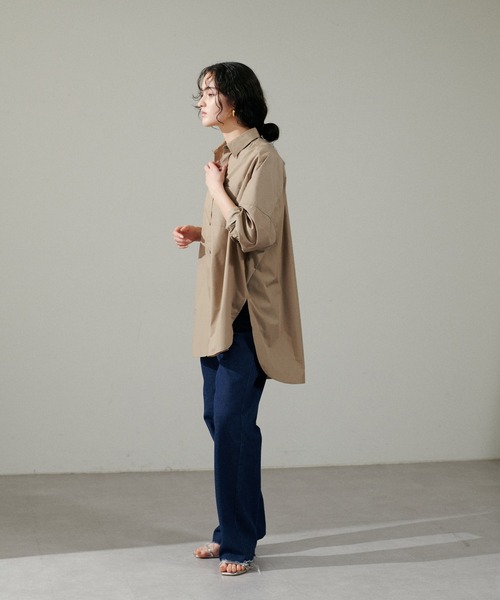 LARUTA（ラルータ）の「【LARUTA】長さ変えれるセルフカットデニム（デニムパンツ・レディース・ブラック/インディゴブルー/ブルー・LARGE/MEDIUM/SMALL）」の6枚目の写真