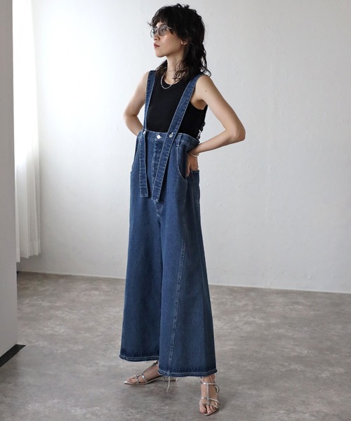 マルチウェイ】デニムサロペットパンツ（サロペット