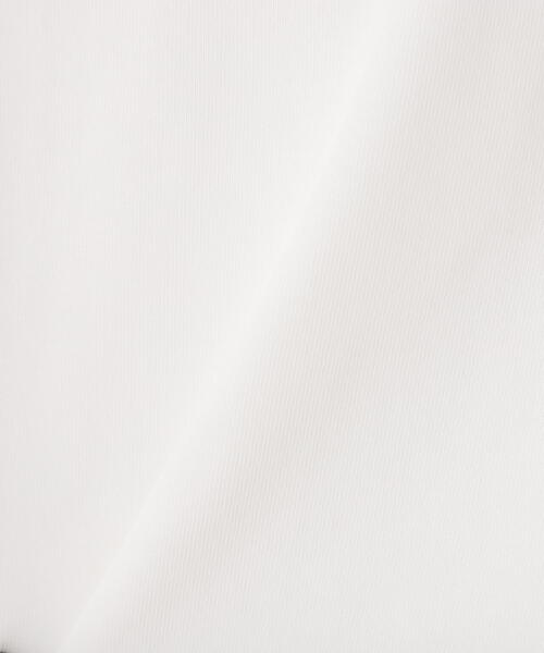 NATURAL BEAUTY BASIC(ナチュラルビューティーベーシック)の「◇【Oggi掲載】バックエンボスクロップドTシャツ(Tシャツ/カットソー・レディース・オフホワイト/チャコールグレー/ピンク・FREE)」の18枚目の写真
