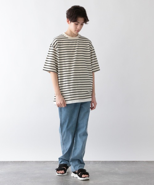 GLOBAL WORK（グローバルワーク）の「ヘビロッTEEレイヤード半袖/976048（Tシャツ/カットソー・キッズ・ホワイト/グリーン/ブルー/ブラック・160cm/170cm/130cm/150cm/120cm/140cm）」の5枚目の写真