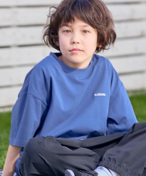 GLOBAL WORK（グローバルワーク）の「ヘビロッTEEレイヤード半袖/976048（Tシャツ/カットソー・キッズ・ホワイト/グリーン/ブルー/ブラック・160cm/170cm/130cm/150cm/120cm/140cm）」の20枚目の写真