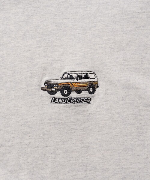 FREAK'S STORE（フリークスストア）の「リラックスフィット ランクル60 バックプリント ショートスリーブ クルーネックTシャツ/ランドクルーザー/トートバッグ（Tシャツ/カットソー・メンズ・ホワイト/オリーブ/ブラック/アッシュ/ベージュ・LARGE/MEDIUM）」の8枚目の写真