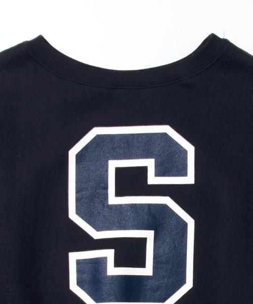 BEAMS BOY（ビームスボーイ）の「SCREEN STARS / ビッグ アルファベット クルー （スウェット・レディース・ホワイト/グレー/ネイビー・ONE SIZE）」の22枚目の写真