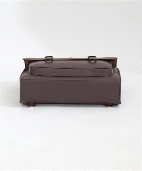 axes femme POETIQUE（アクシーズファムポエティック）の「ベアー金具サッチェルバッグ（ショルダーバッグ・レディース・ベージュ/ネイビー/ブラウン・FREE）」の20枚目の写真