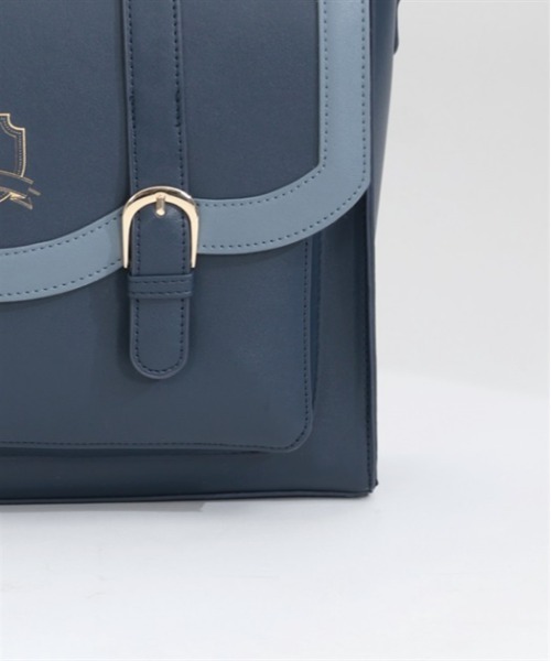 axes femme POETIQUE（アクシーズファムポエティック）の「ベアー金具サッチェルバッグ（ショルダーバッグ・レディース・ベージュ/ネイビー/ブラウン・FREE）」の15枚目の写真