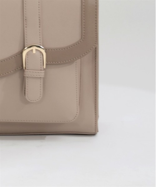 axes femme POETIQUE（アクシーズファムポエティック）の「ベアー金具サッチェルバッグ（ショルダーバッグ・レディース・ベージュ/ネイビー/ブラウン・FREE）」の13枚目の写真