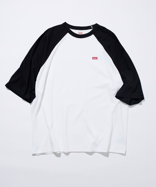 Healthknit（ヘルスニット）の「Healthknit/ヘルスニット ワンポイントロゴ ラグラン ショートスリーブ Tシャツ/リラックスフィット/半袖（Tシャツ/カットソー・メンズ・ネイビー/ホワイト/グリーン/グレー・MEDIUM/LARGE）」の5枚目の写真