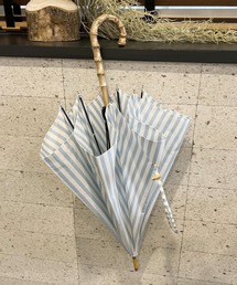 studio CLIP | 【晴雨兼用】先染めストライプ日傘(長傘)