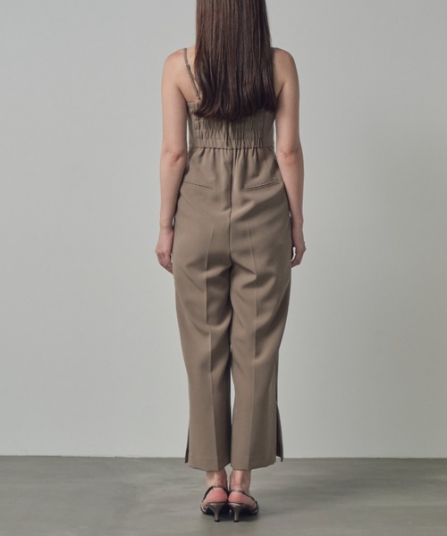 ANDRESED tulle topsチュールトップス　チャコールグレー decorative tulle tops / デコラティブチュールトップス（ドレス