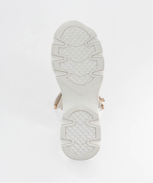 【セール】スパンコールベルト スポーツサンダル（サンダル）｜RANDA（ランダ）