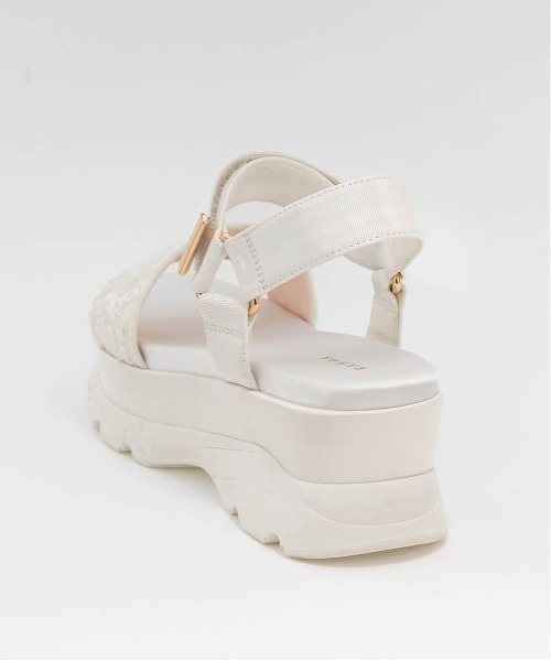 【セール】スパンコールベルト スポーツサンダル（サンダル）｜RANDA（ランダ）