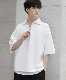 ASTRONOMY | コットンポンチヘビーウェイトハーフジップ(Tシャツ/カットソー)