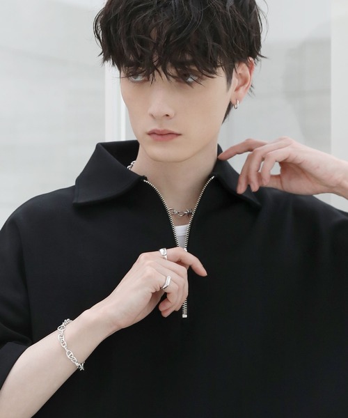 ASTRONOMY（アストロノミー）の「コットンポンチヘビーウェイトハーフジップ（Tシャツ/カットソー・メンズ・ホワイト/ブルー/ネイビー/ライトグレー/ブラック/チャコール・XL/L/S/M）」の20枚目の写真