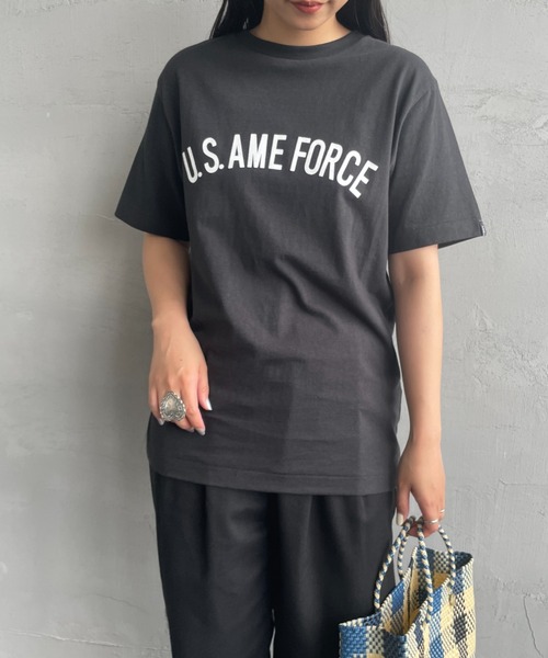 【AMERICANA/アメリカーナ】 MESSAGE Tシャツ(NAVY) AMERICANA/アメリカーナ】 MESSAGE Tシャツ(NAVY)（Tシャツ