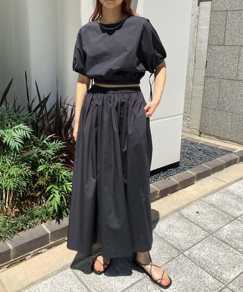 KBF（ケイビーエフ）の「セパレートワンピース（ワンピース・レディース・オレンジ系その他/チャコールグレー/アイボリー・ONE）」の3枚目の写真