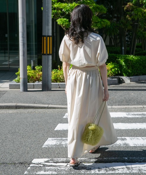 KBF（ケイビーエフ）の「セパレートワンピース（ワンピース・レディース・オレンジ系その他/チャコールグレー/アイボリー・ONE）」の11枚目の写真