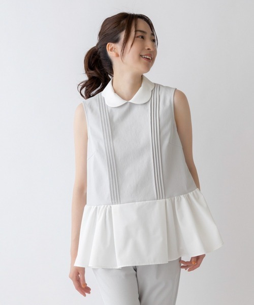 Sono（ソーノ）の「【SONO/ソーノ】【SUMMER OX】ｳｴｰｳﾞｶﾗｰﾉｰｽﾘｰﾌﾞﾌﾞﾗｳｽ 