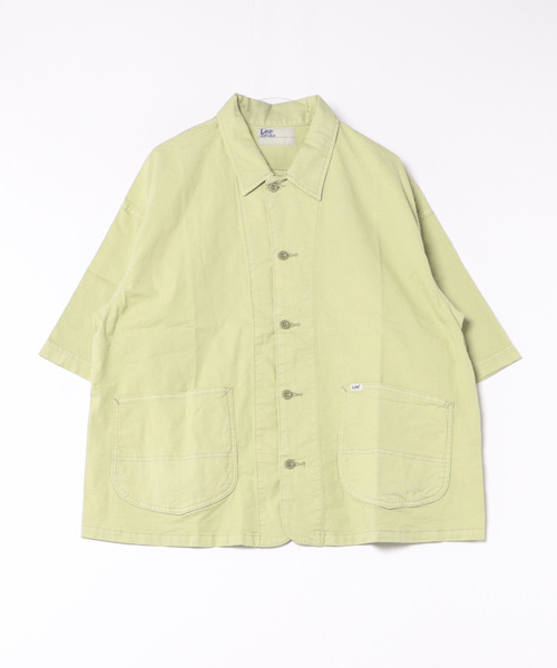【セール】リネン混 LOCO/ロコ ハーフスリーブシャツ（カバーオール）｜Lee（リー）