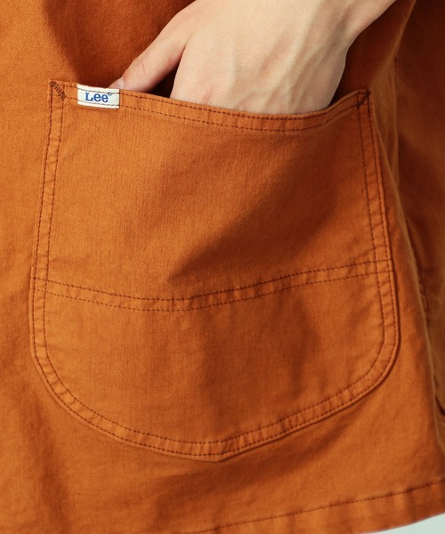 【セール】リネン混 LOCO/ロコ ハーフスリーブシャツ（カバーオール）｜Lee（リー）