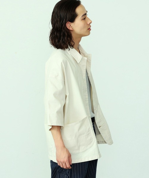 【セール】リネン混 LOCO/ロコ ハーフスリーブシャツ（カバーオール）｜Lee（リー）