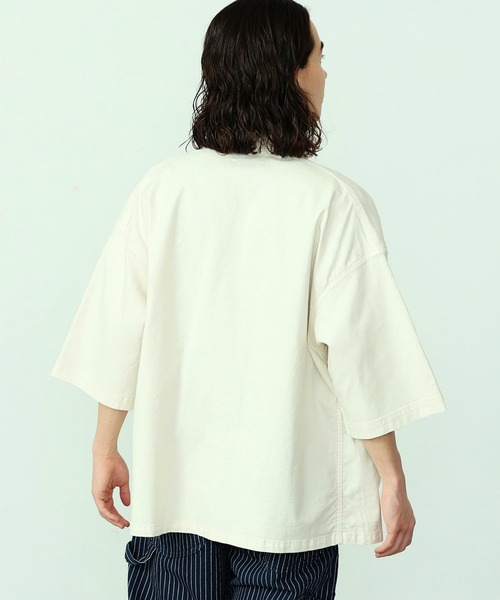 【セール】リネン混 LOCO/ロコ ハーフスリーブシャツ（カバーオール）｜Lee（リー）