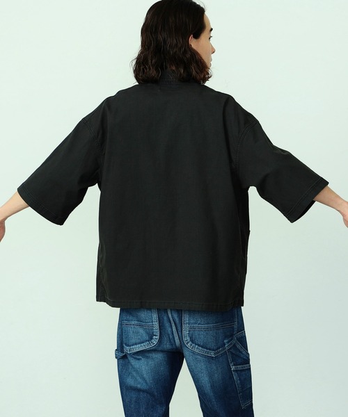 【セール】リネン混 LOCO/ロコ ハーフスリーブシャツ（カバーオール）｜Lee（リー）