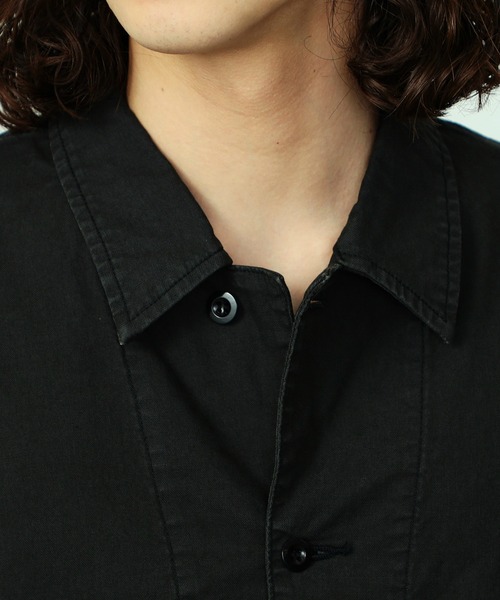 【セール】リネン混 LOCO/ロコ ハーフスリーブシャツ（カバーオール）｜Lee（リー）