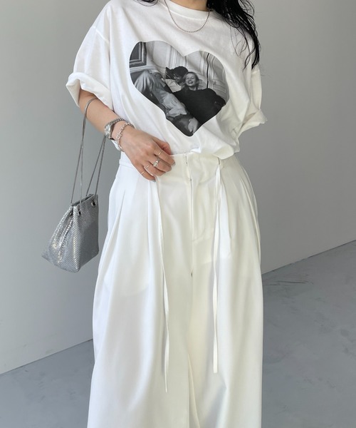 wee9s(ウィークス)の「【ロープベルトセット】BUDDY SLACKS PANTS / バディスラックスパンツ(スラックス・レディース・ブラック/アイボリー/ネイビー/グレー・size2/size1)」の16枚目の写真