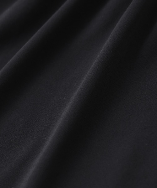 NANO universe(ナノユニバース)の「AtPARK&DAILYWEAR/サイドドロストトップス(セットアップ可)(Tシャツ/カットソー・レディース・ベージュ/ブラック・S/M)」の13枚目の写真