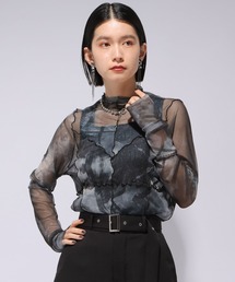 HARE | 【万美＆CHiNPAN×HARE】2WAYキリカエシアートップス(Tシャツ/カットソー)
