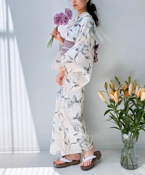 アソート花柄浴衣セット【ZOZOTOWN限定アイテム】 セール】アソート花柄浴衣セット【ZOZOTOWN限定アイテム】（浴衣