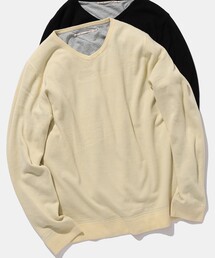 dip | dip / 別注 2Layer V Neck Knit 24AW(ニット/セーター)
